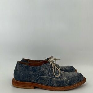 Opening Ceremony Iven RARE Distressed Leather Oxfords
